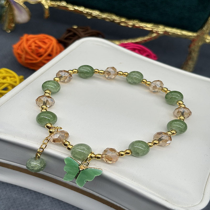 Jade Butterfly Bracelet