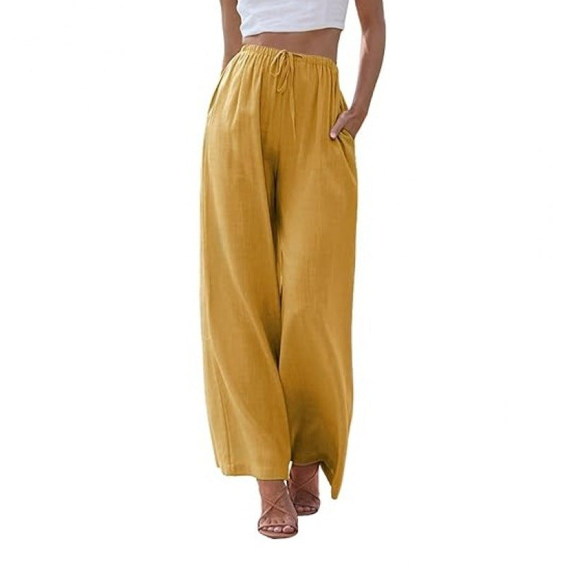 Loose Casual Wide-leg Pants