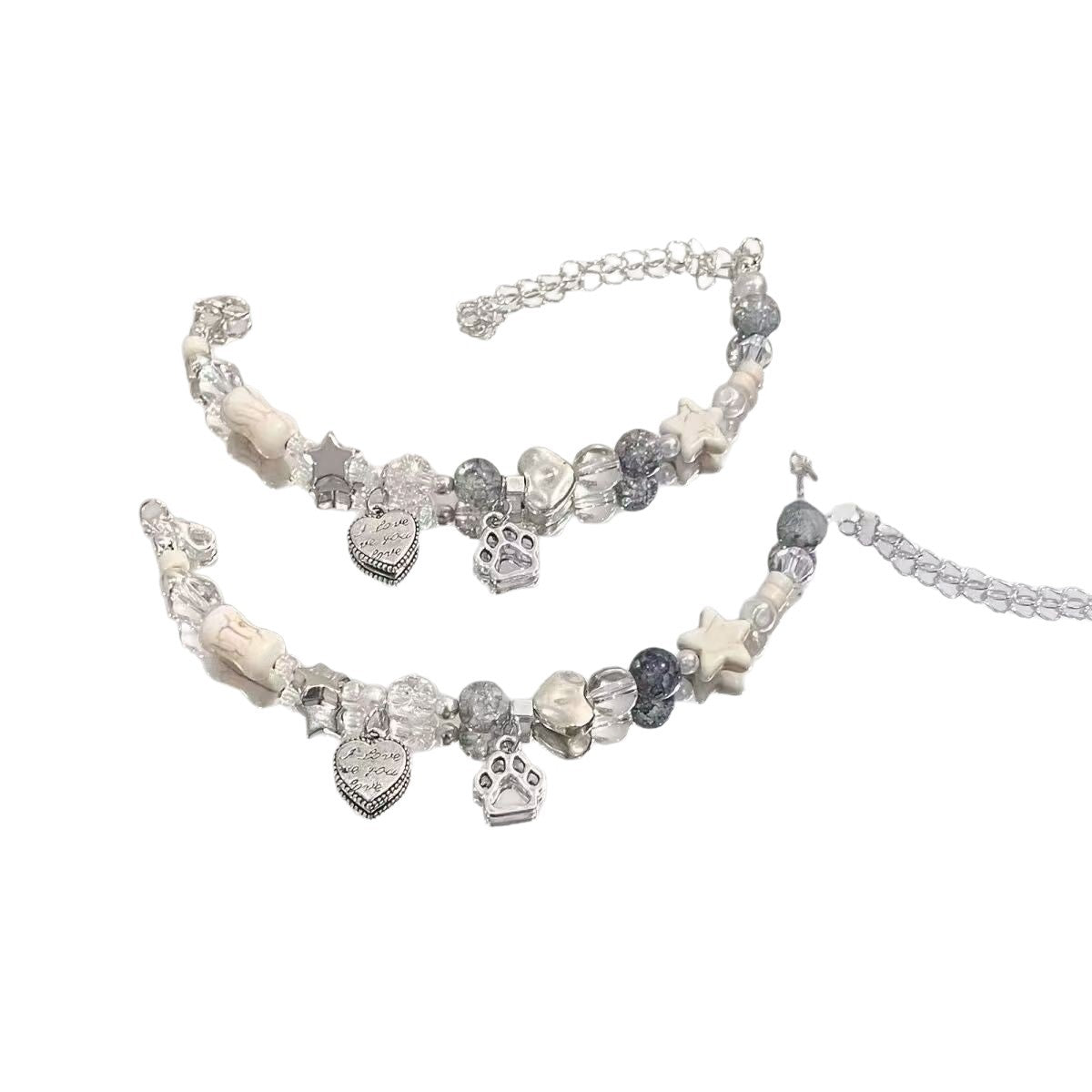 Cat Paw Bone Bracelet