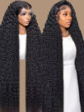 HD Lace Human Hair Curly Wigs