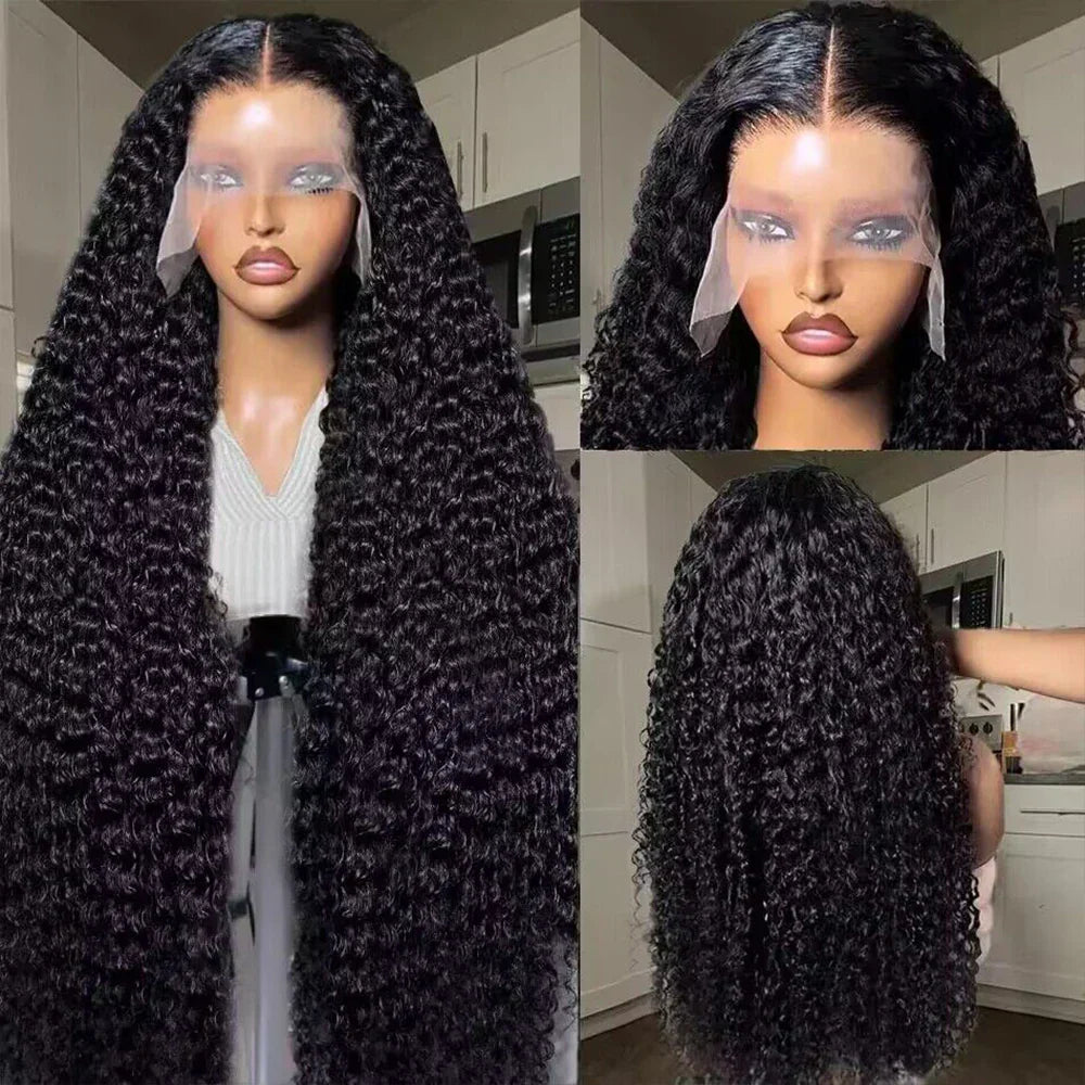 Deep Wave HD Lace Front Human Hair Wig