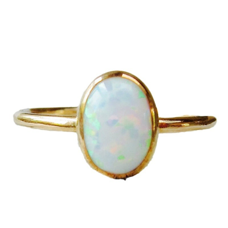 Gold Opal Ring For Women Rings