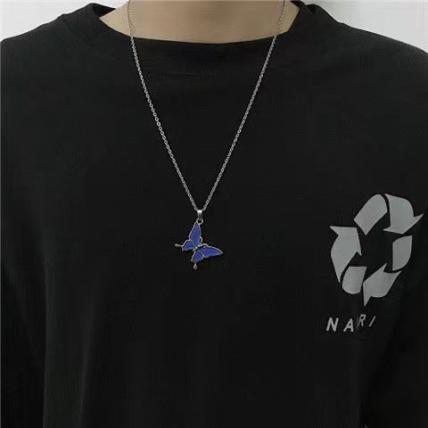 Color-changing Butterfly Necklace