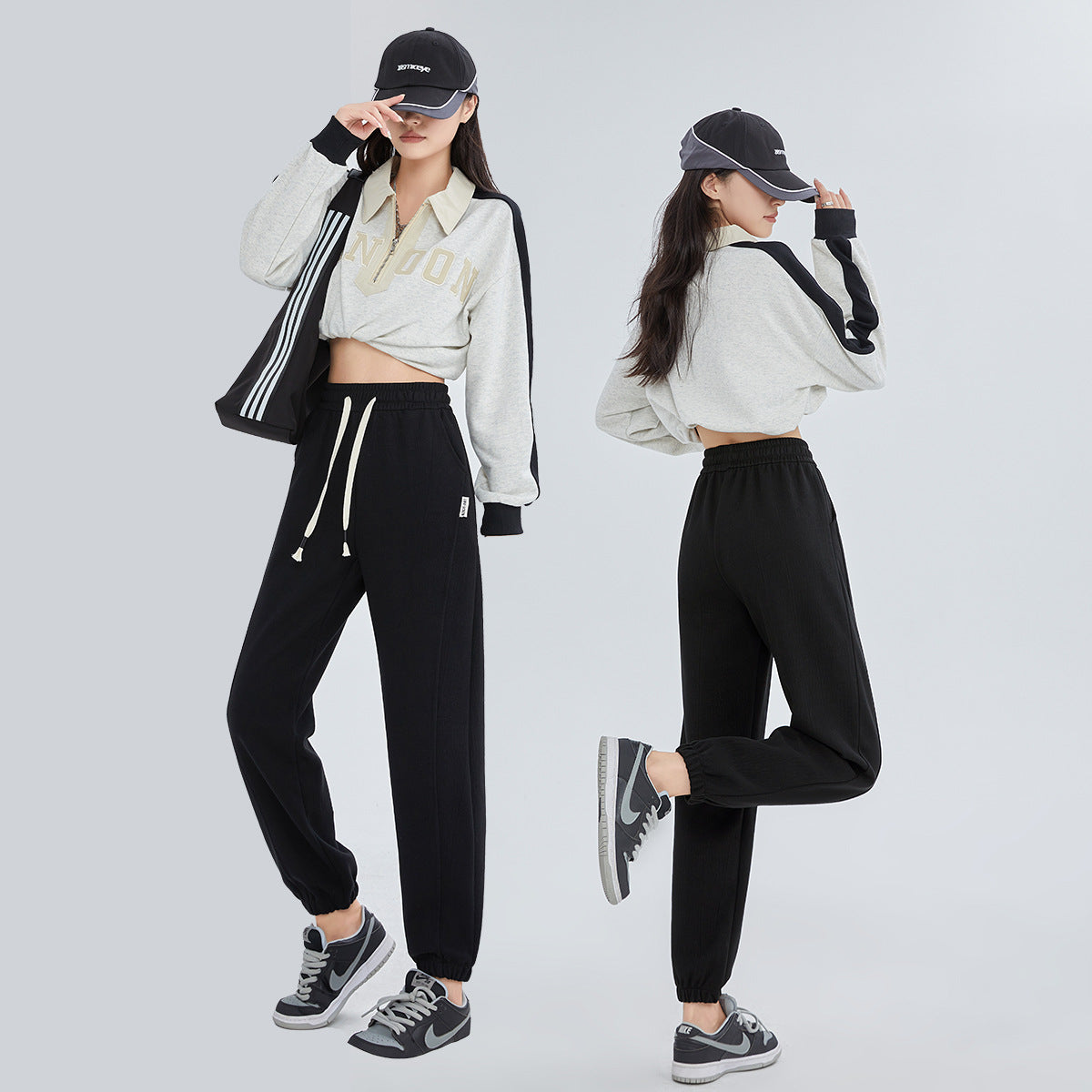 Fleece-lined Thickened Windproof Trousers