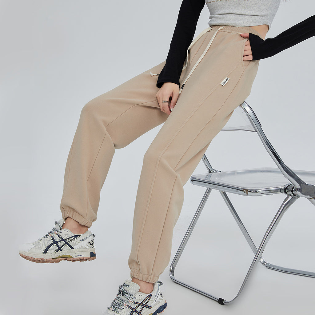 Fleece-lined Thickened Windproof Trousers