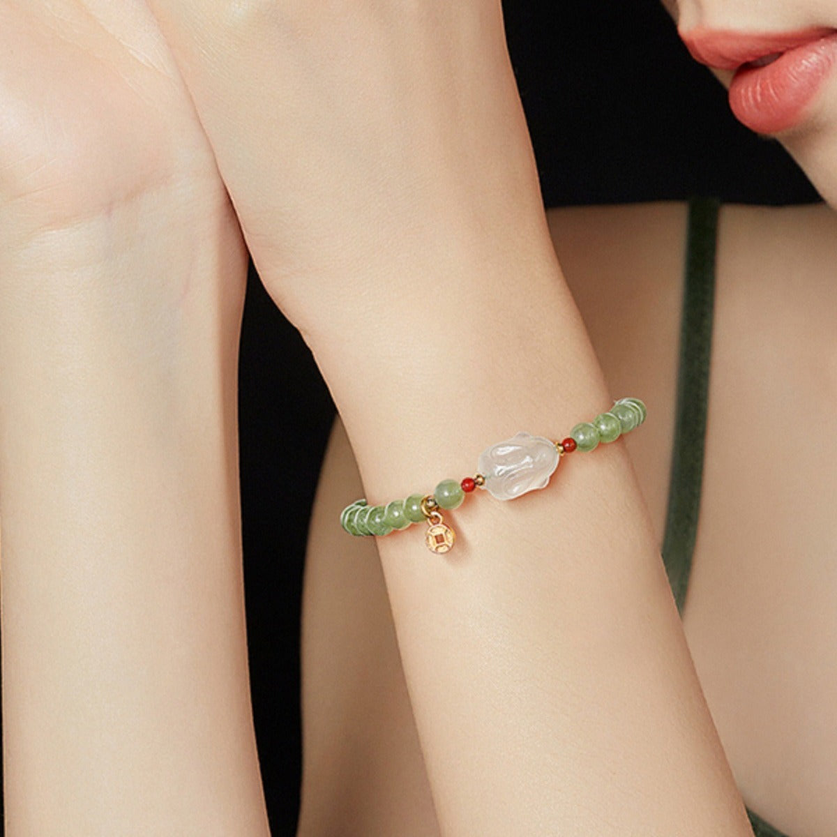 Jade Rabbit Bracelet