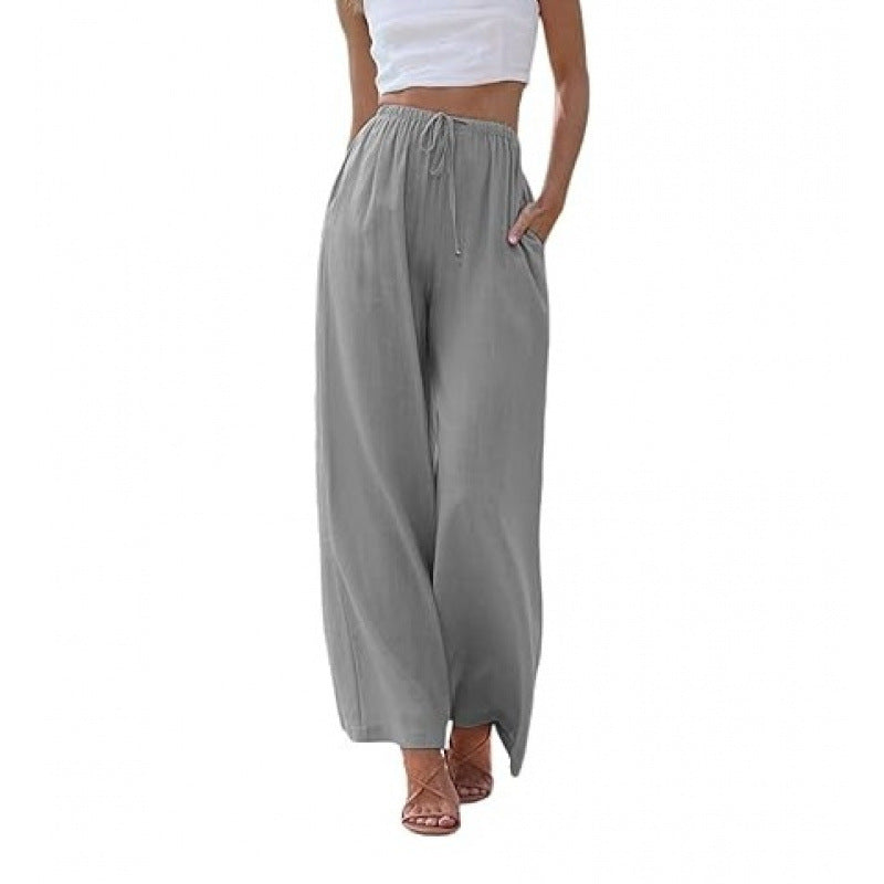 Loose Casual Wide-leg Pants
