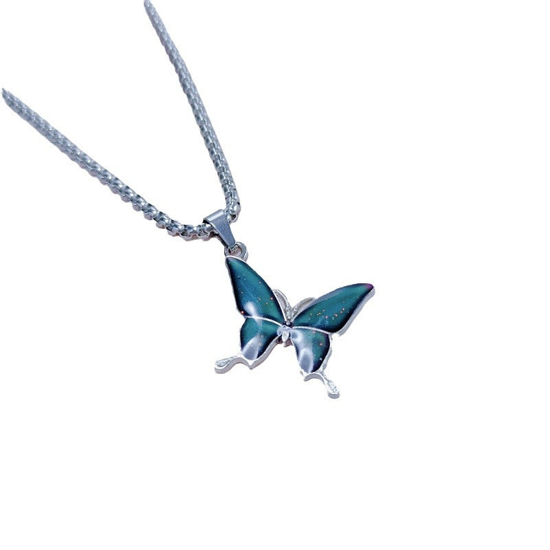 Color-changing Butterfly Necklace