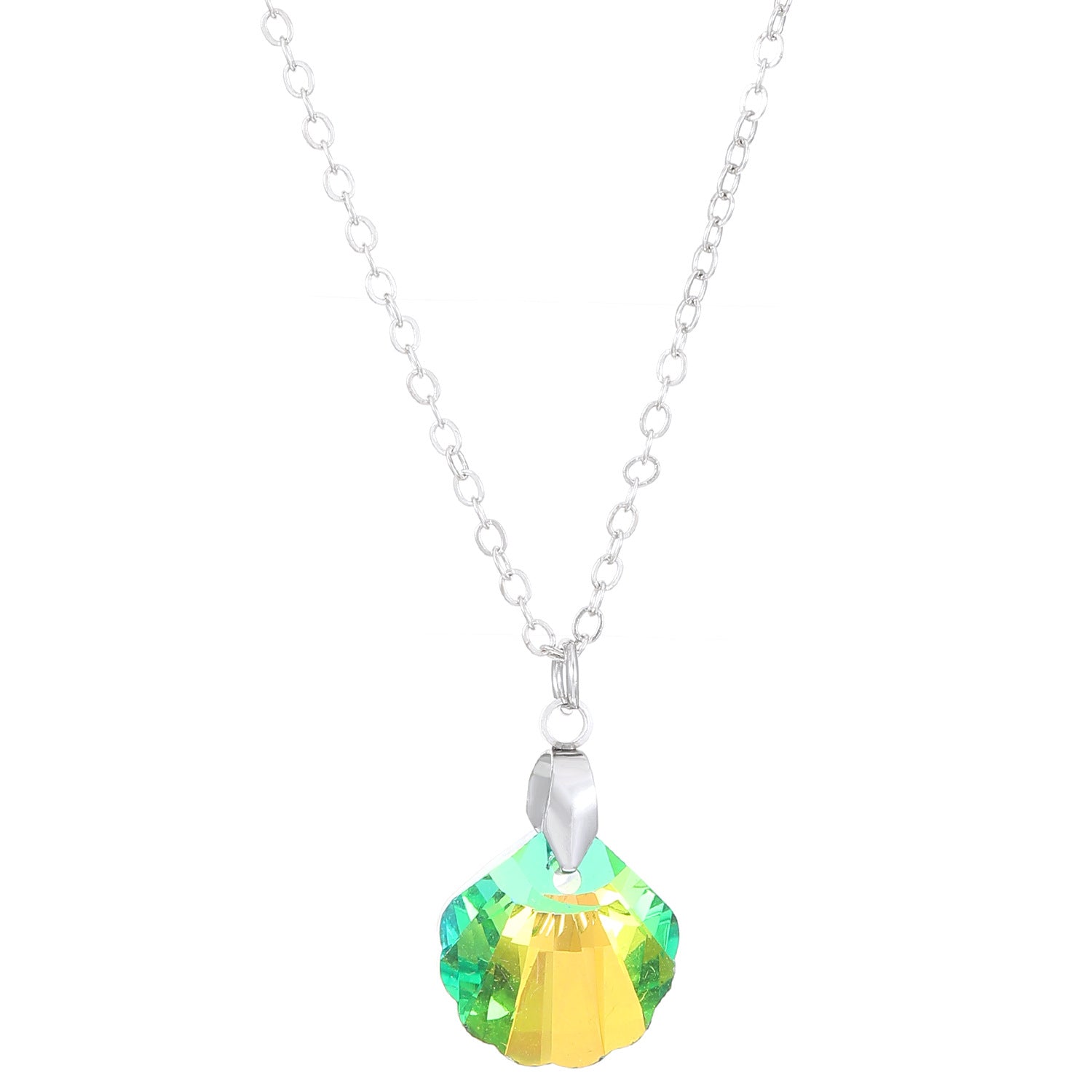 Sun Water Drop Pendant Necklace