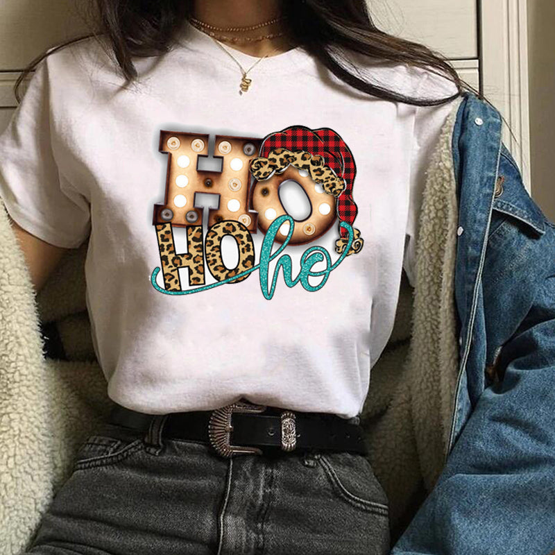 Printed Short Sleeve Tops